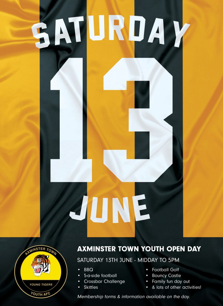 Flyer for Young Tigers Open Day